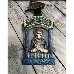 Mrs. Peter's Haunted Parlor Skeleton Fortune Teller Light & Sound Soap Dispenser